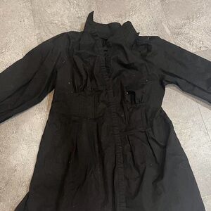 Fashion Nova Black Trench Coat